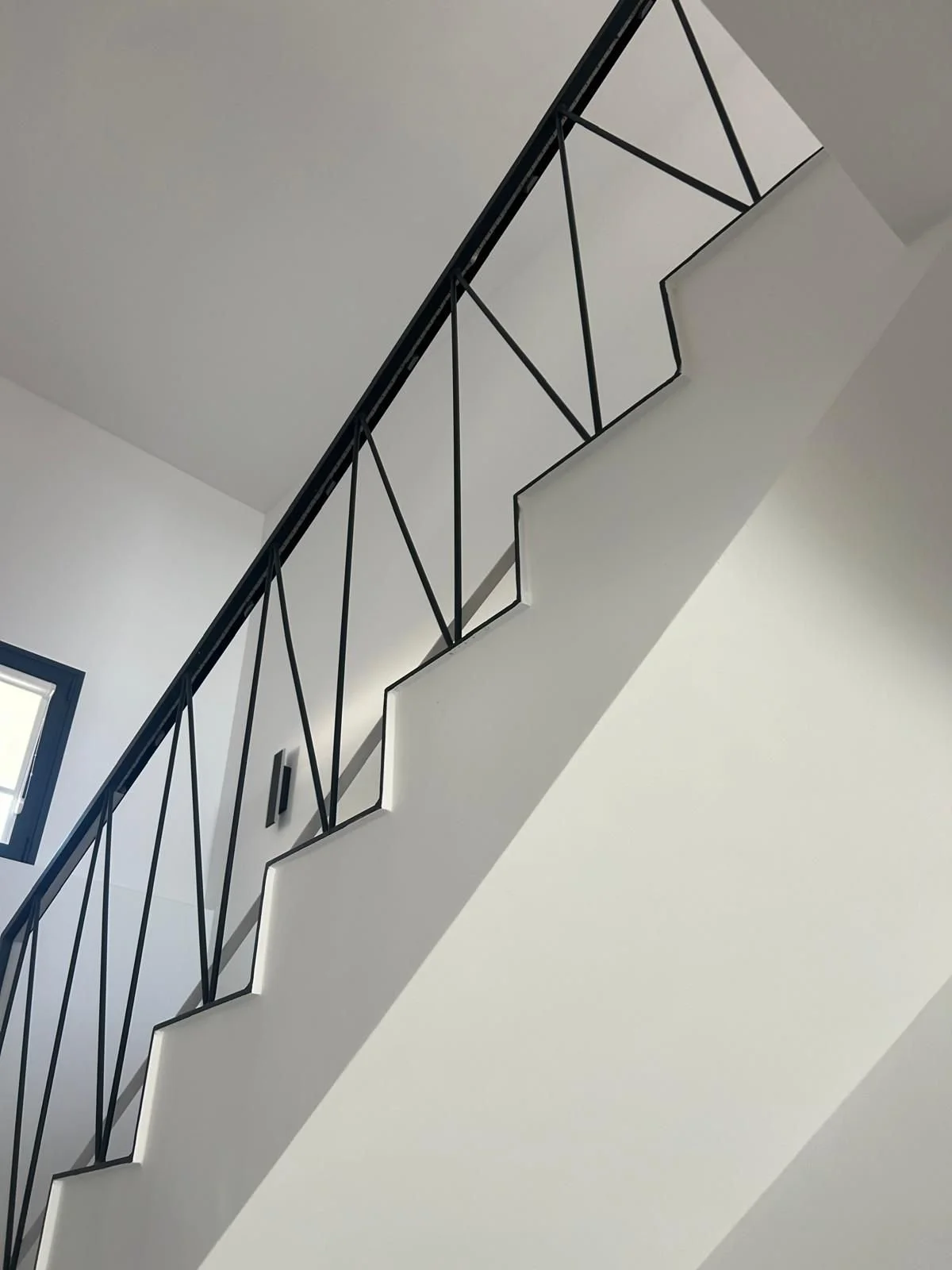 Barandilla de aluminio soldado