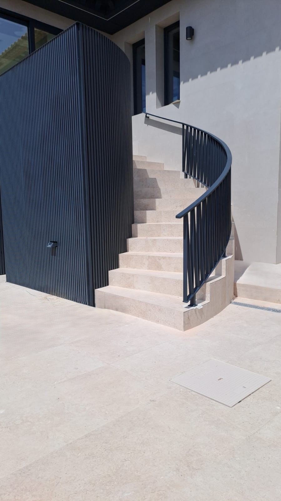 Barandilla de aluminio