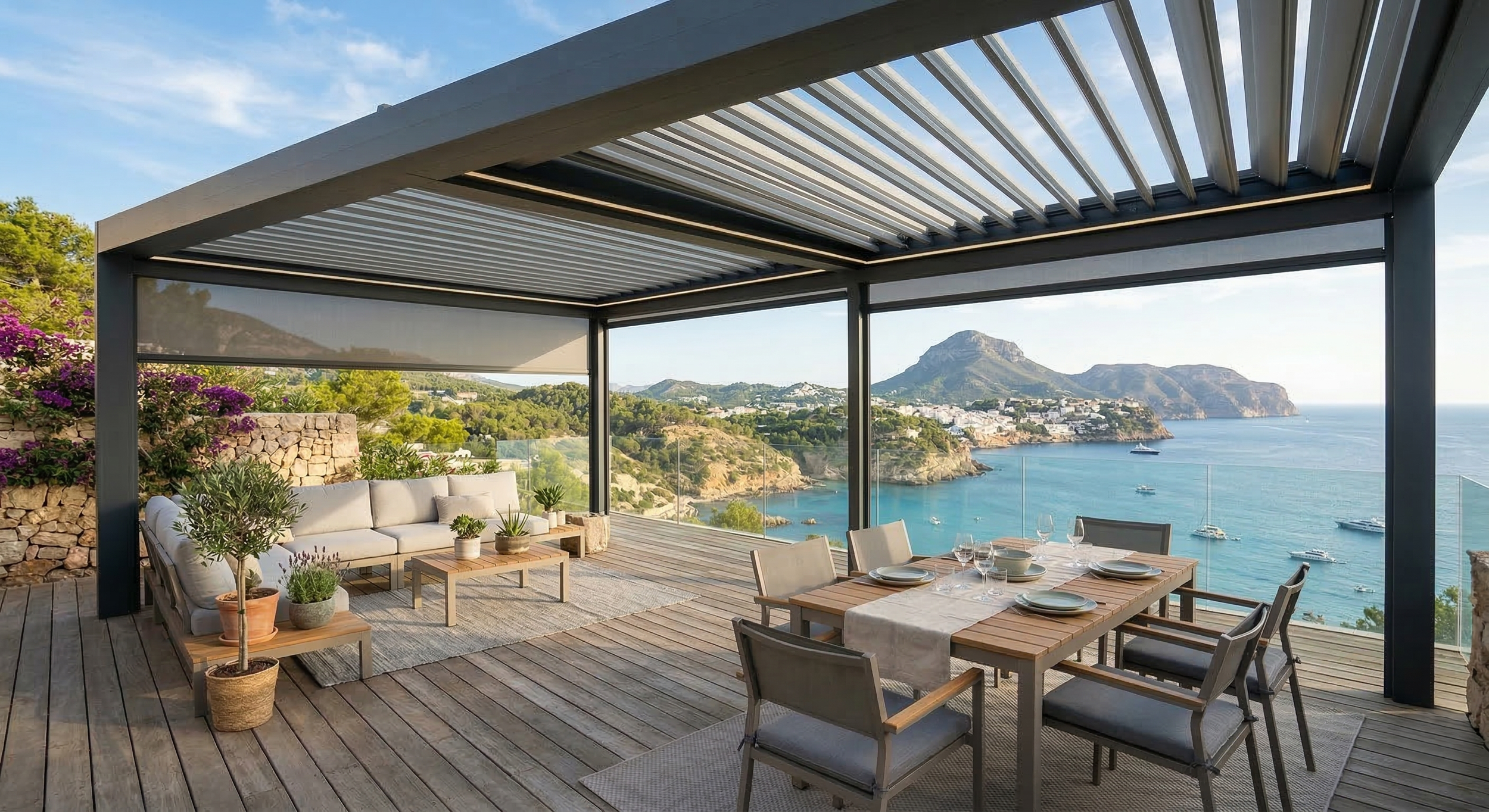 Pérgola bioclimática