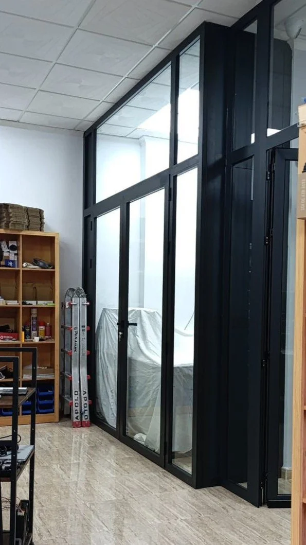 División interior oficinas