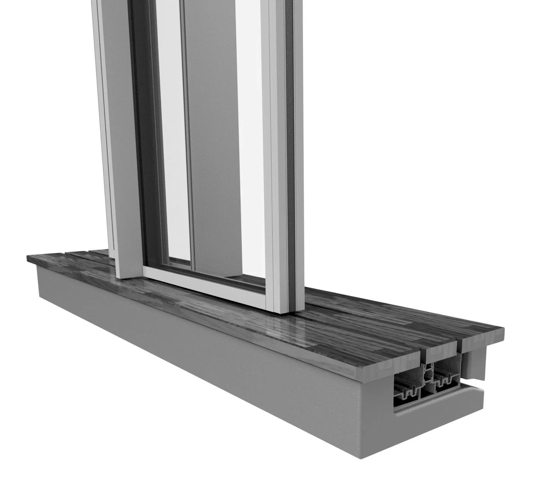 Balconera suelo enrasado