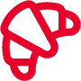 Red megaphone icon.
