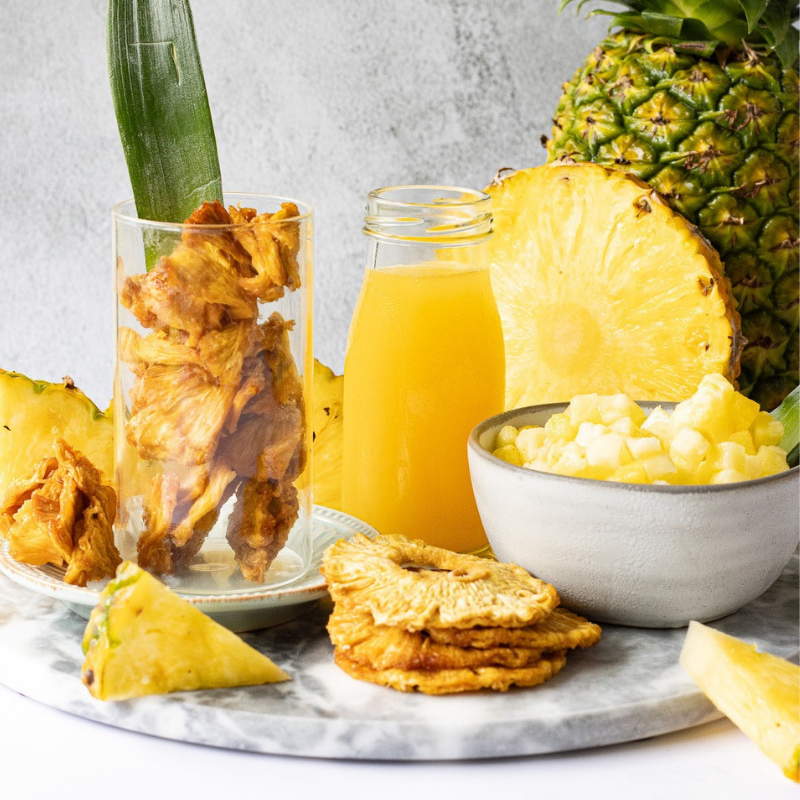 Frozen IQF Pineapple - Bulk Container Programme