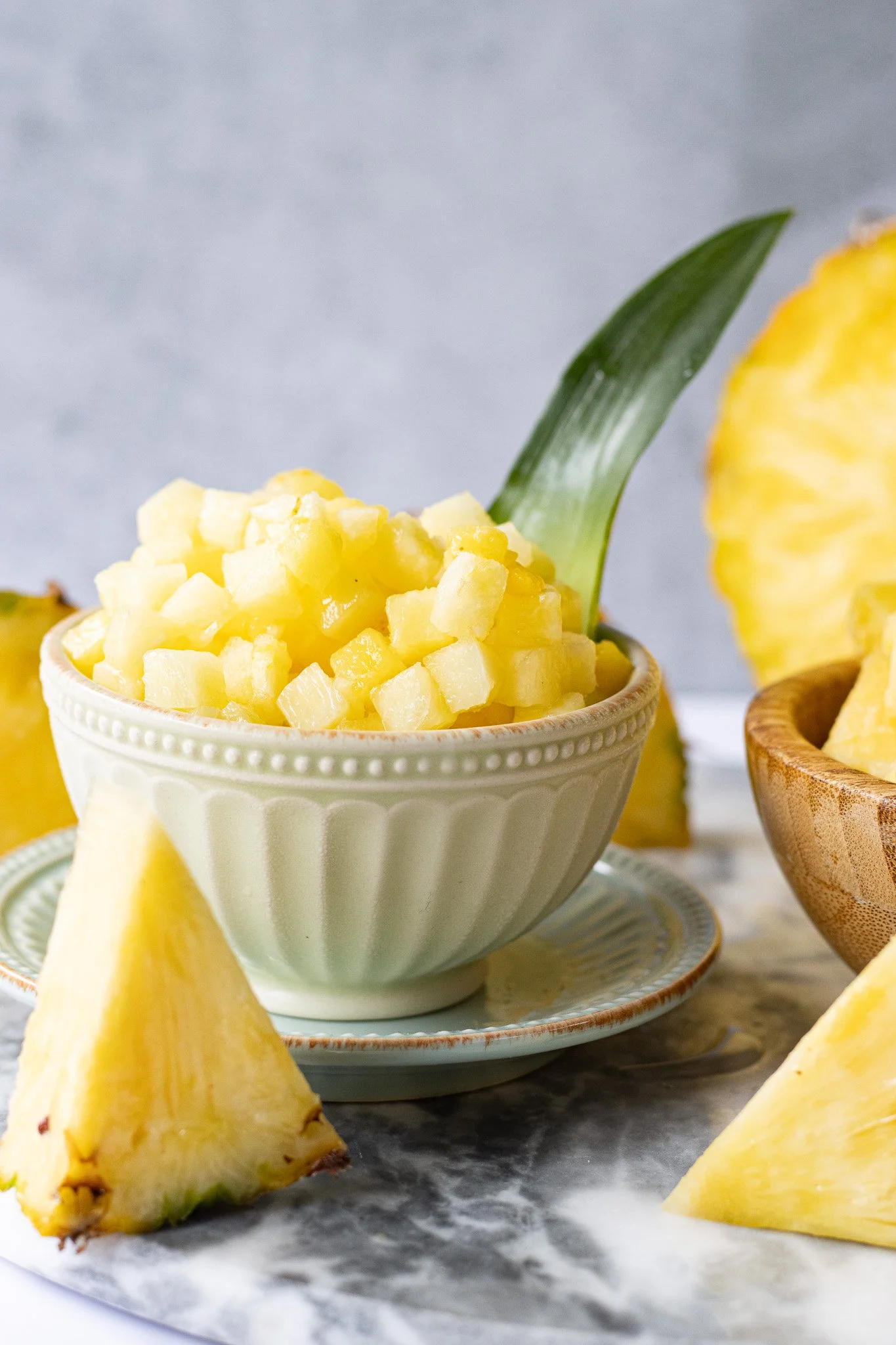 Frozen Pineapple Dices - Precision Cut 10×10mm