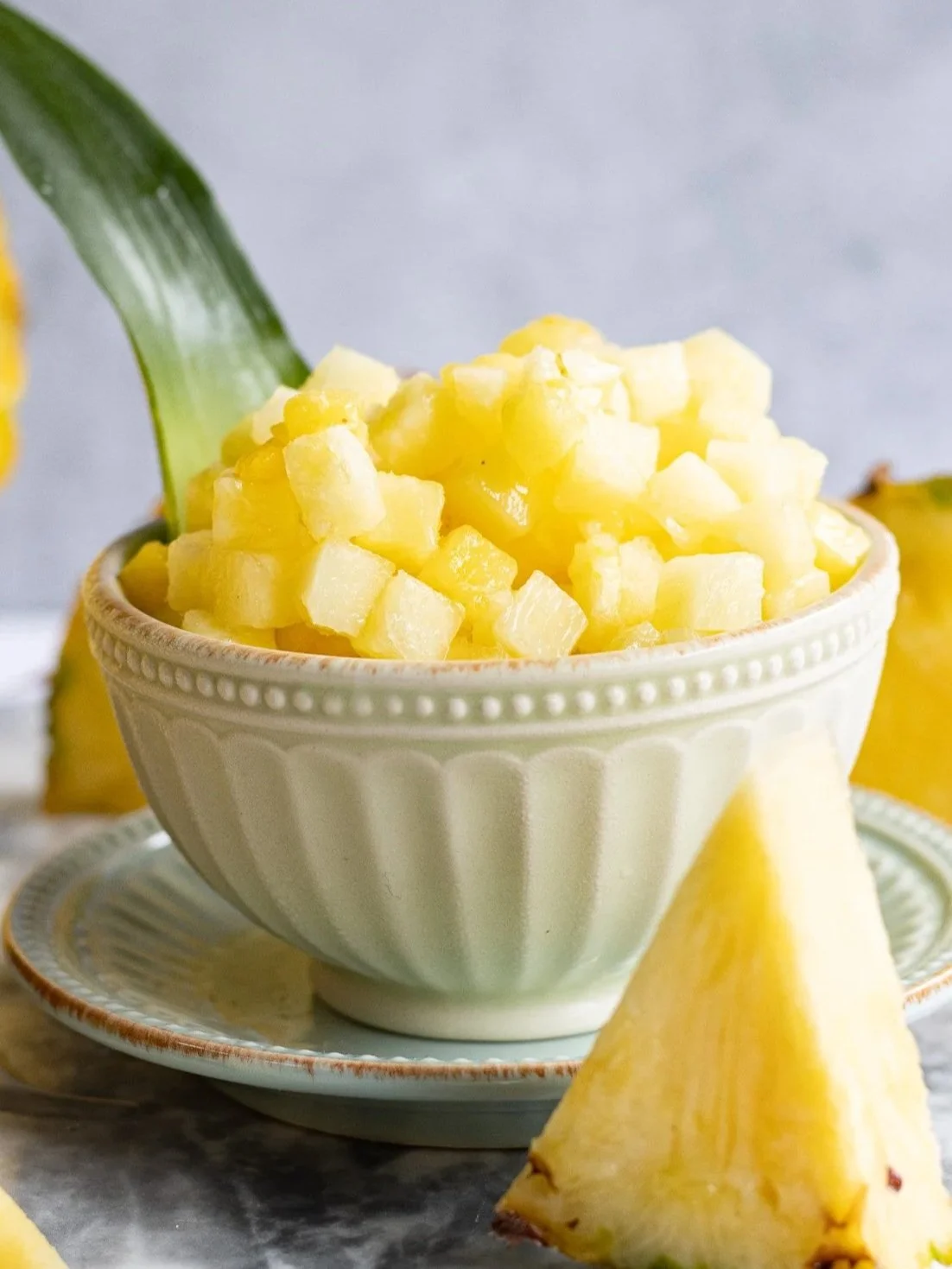 Frozen Pineapple Dices - Precision Cut 10×10mm