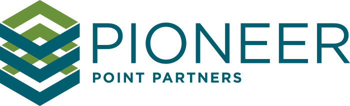 Pioneer Point Partners logo with geometric design and company name