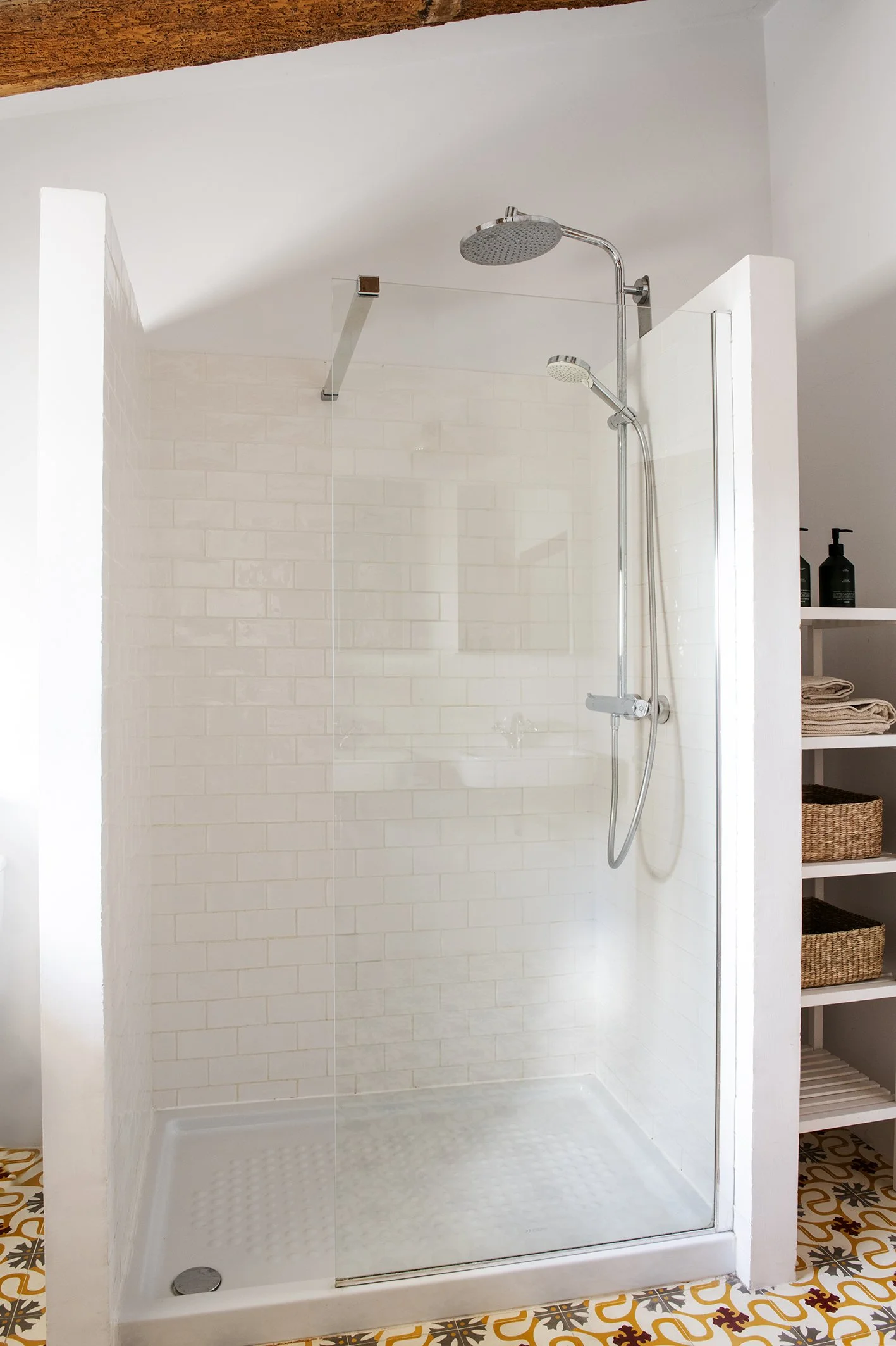 authentic Catalan home interior with natural light and design