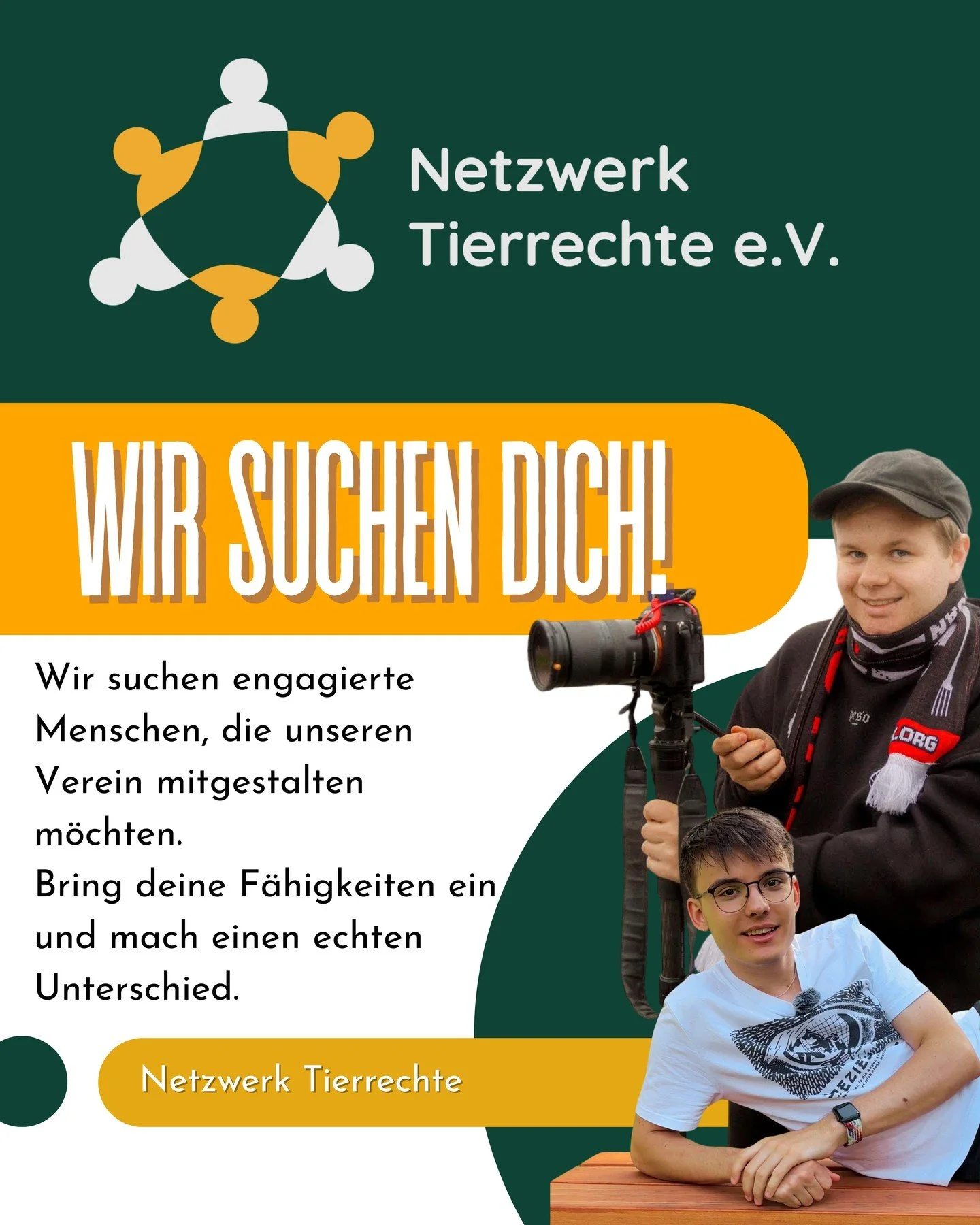 Wir starten gerade die n&auml;chsten Schritte f&uuml;r unseren Verein und suchen Menschen, die Lust haben, aktiv mitzugestalten. 
In den kommenden Wochen wollen wir damit beginnen, unsere Struktur aufzubauen und die wichtigsten Inhalte zu erstellen. 