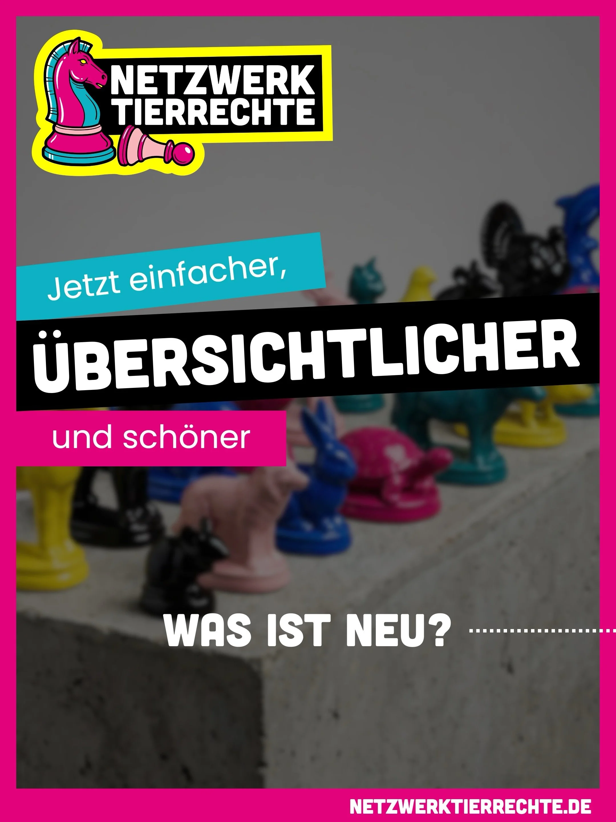 Alles neu bei uns &ndash; einfacher, &uuml;bersichtlicher und sch&ouml;ner.

Schaue dir an, was sich ver&auml;ndert hat und besuche unsere neue Website!

Wir freuen uns au&szlig;erdem &uuml;ber Feedback, schreibe uns daf&uuml;r gerne eine Direktnachr