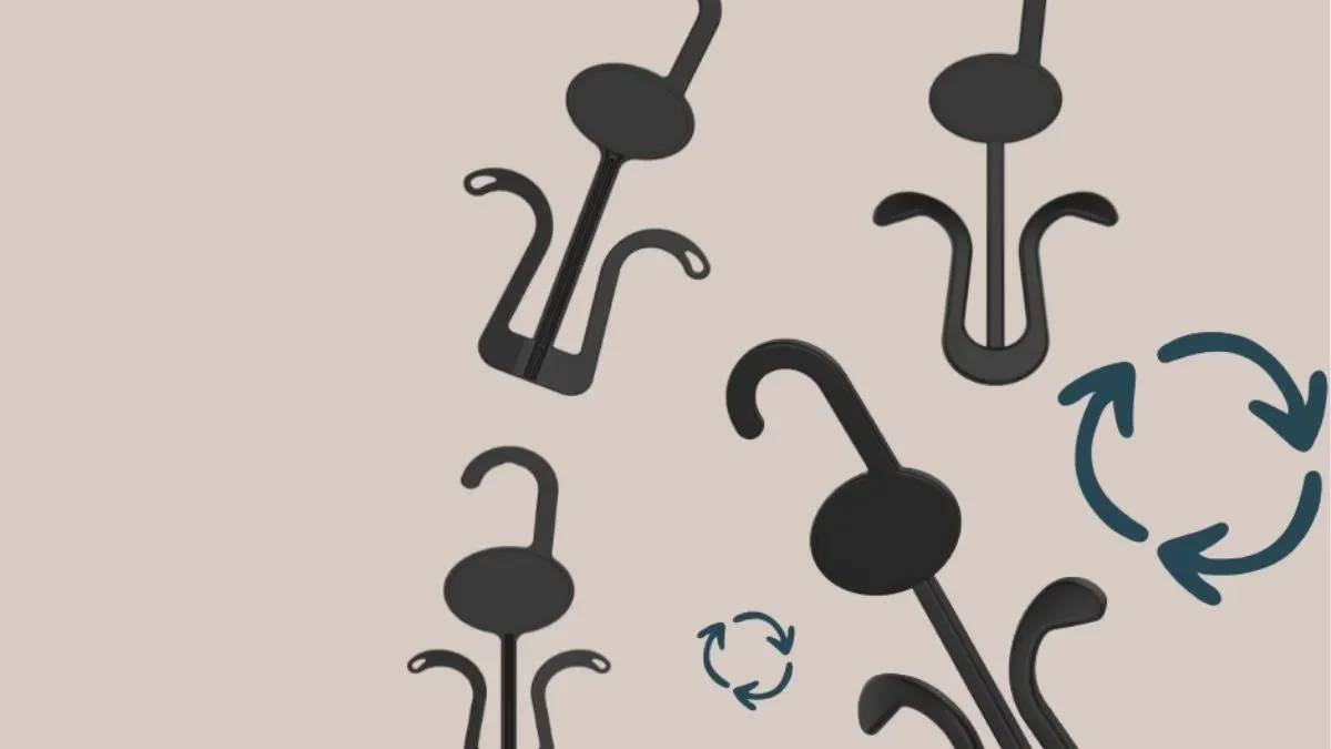 Are Black Plastic Hangers Recyclable?