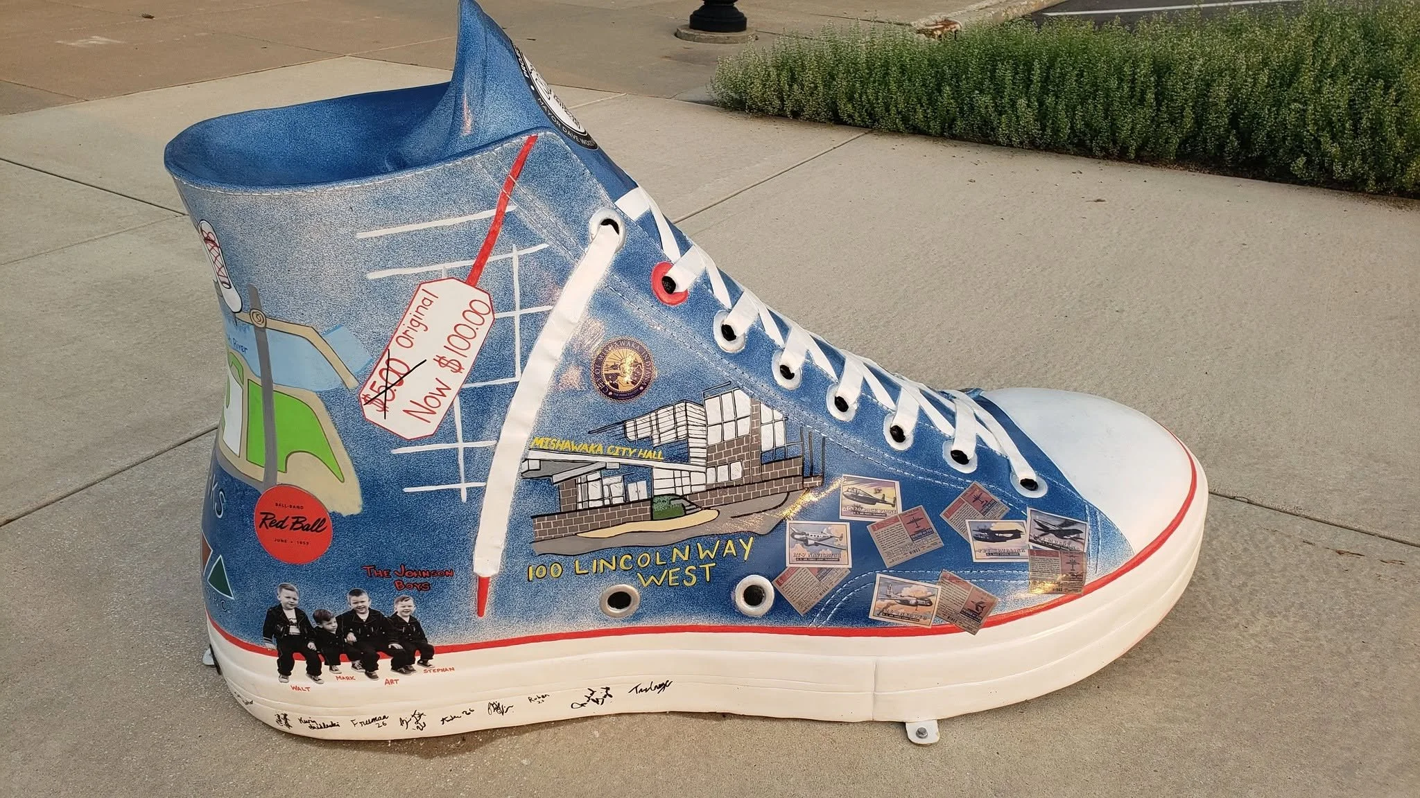 Red Ball shoe in Mishawaka.jpg