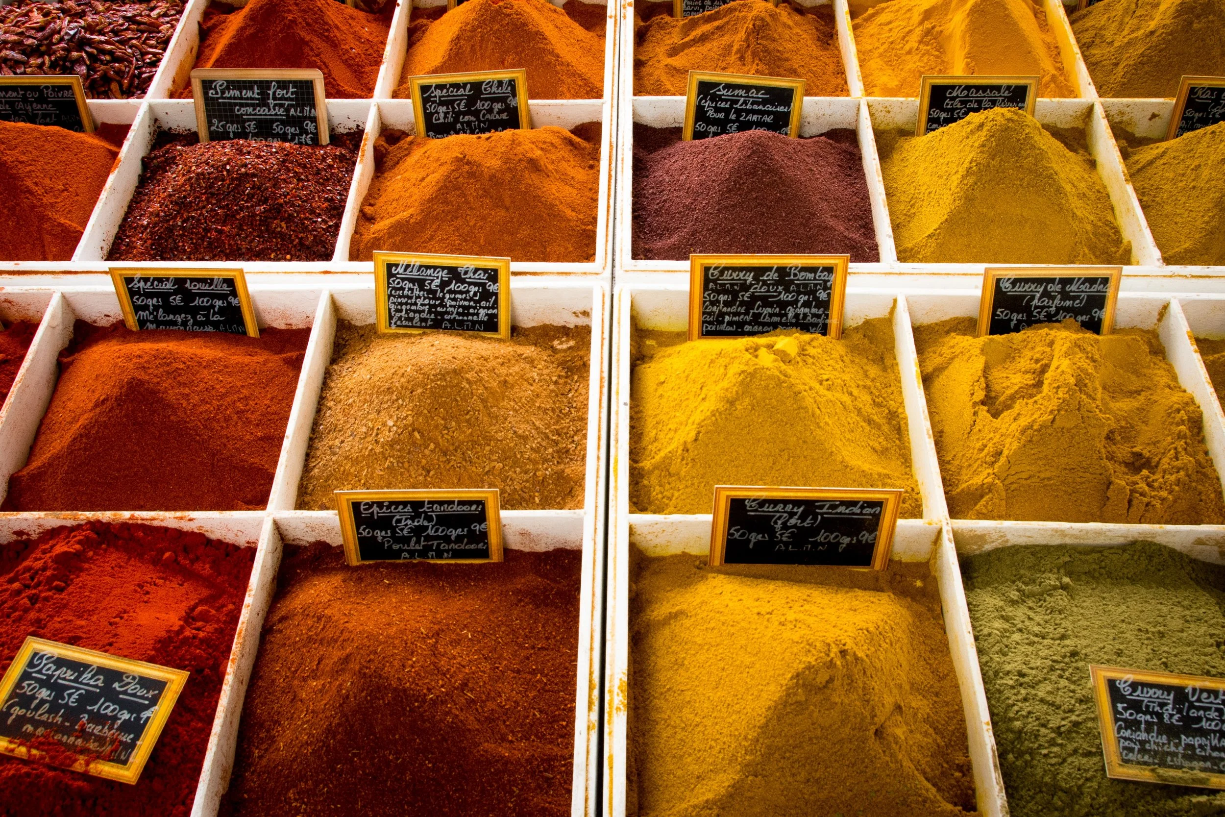 THE SECRET OF SPICES
