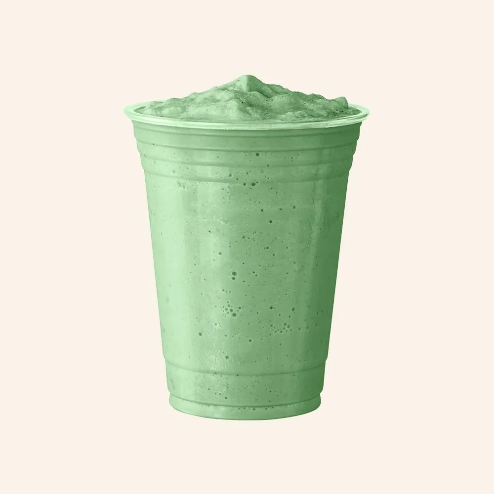HEALER - Organic coconut milk, banana,
almond butter, super greens, probiotics, prebiotics, chocolate pea protein.