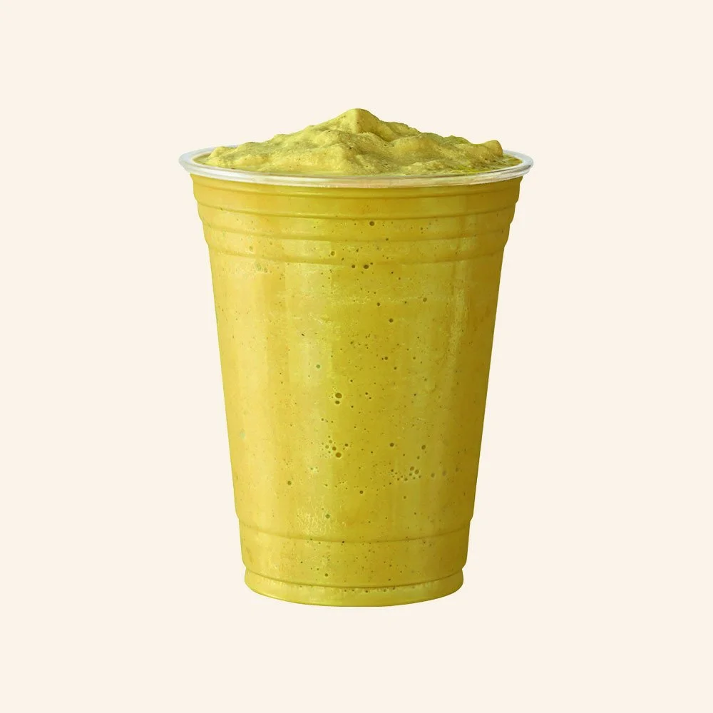 HH COLADA - Pineapple, mango, orange juice, banana, agave, coconut milk.
