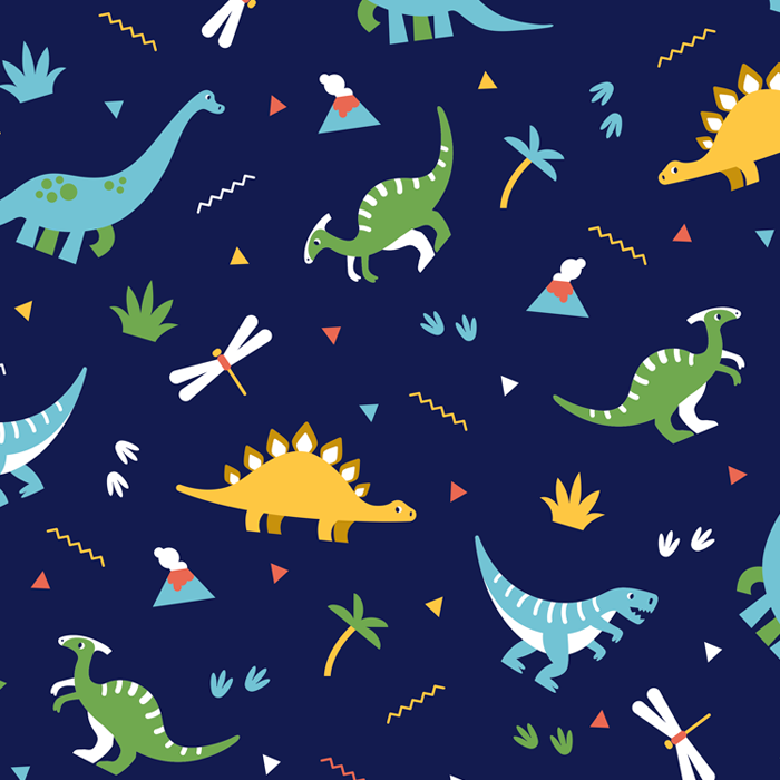 Diseño estampado, material escolar