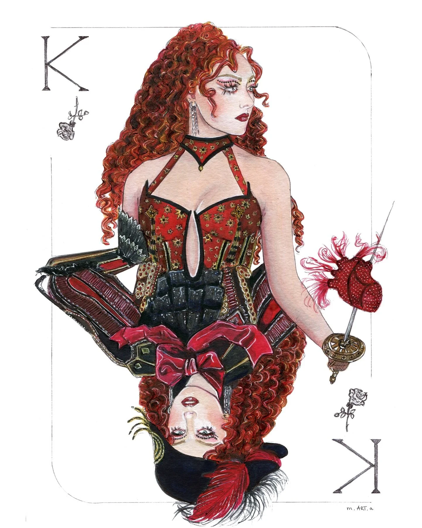 Thanks for supporting me this year, it really kept me going! Hopefully there will be more to come in 2026. Happy New year! 🎊
Anyway, I know I promised you all Roan of Arc but I keep delaying it since there are better reference photos for almost ever