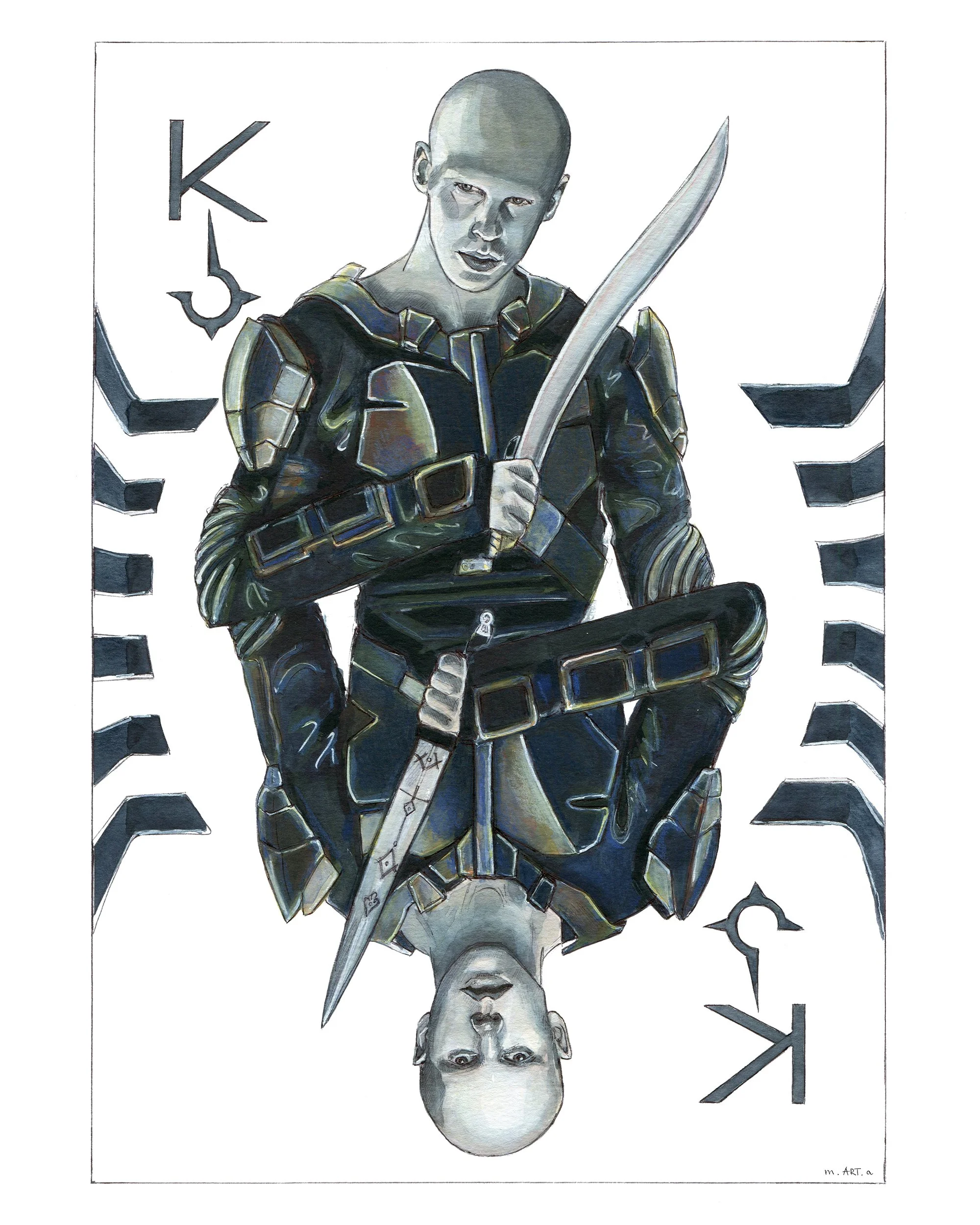  Feyd-Rautha Harkonnen Dune King Playing Card