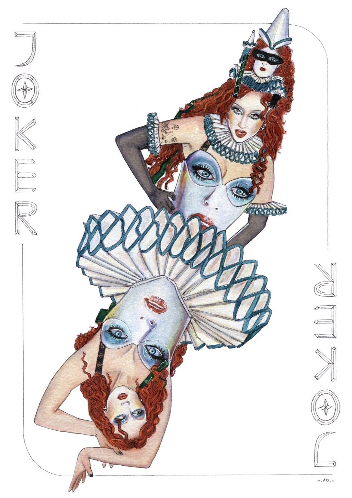 Chappell Roan Joker Playing Card 