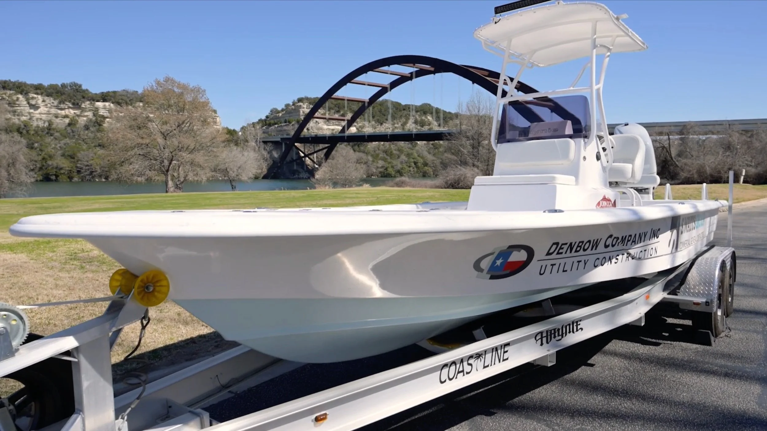 Also making an annual appearance is a shallow water fishing boat, the most coveted prize of a special raffle.