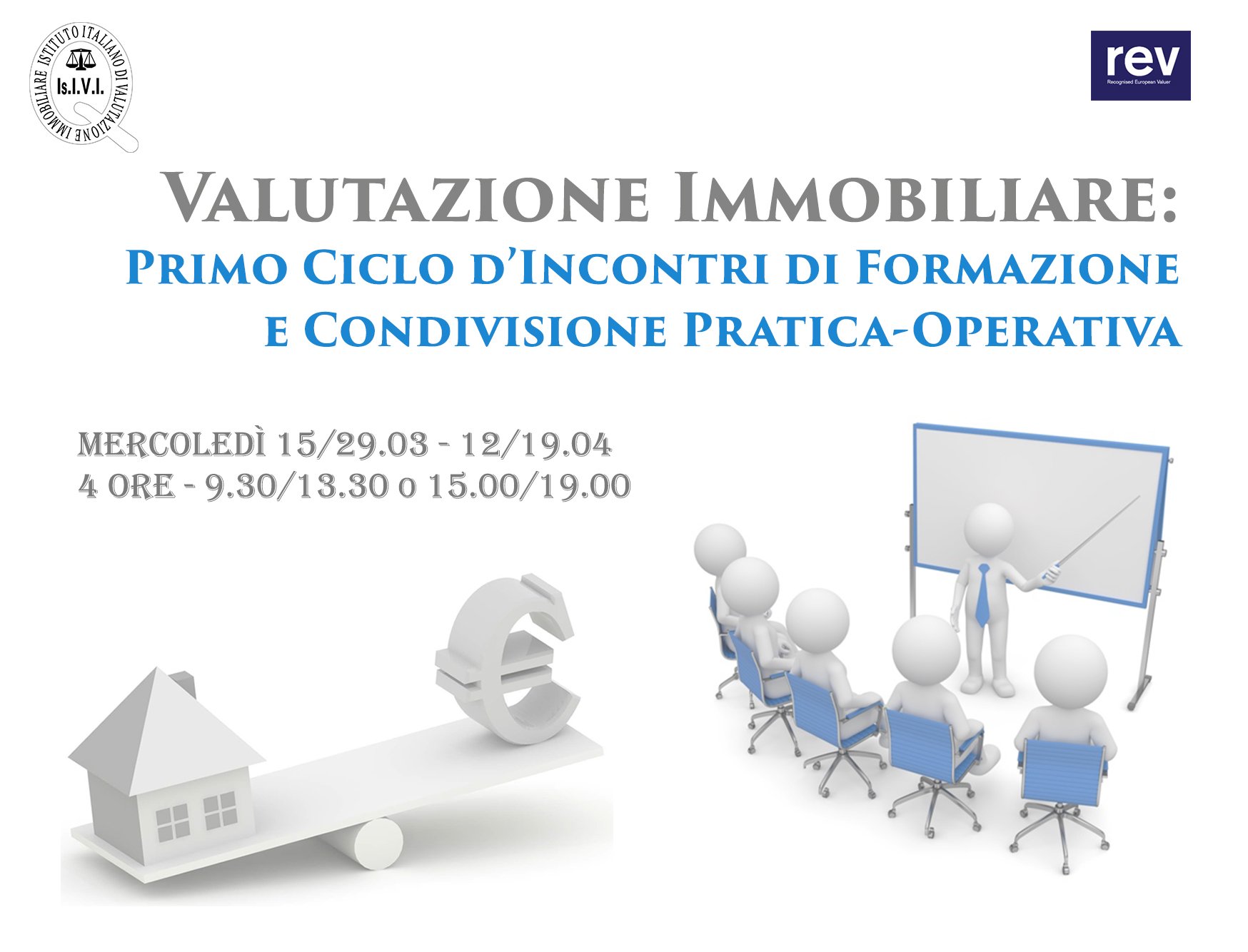 Valutazione Immobiliare: Is.I.V.I. promuove Primo Ciclo di Incontri di Formazione e Condivisione Pratica-Operativa