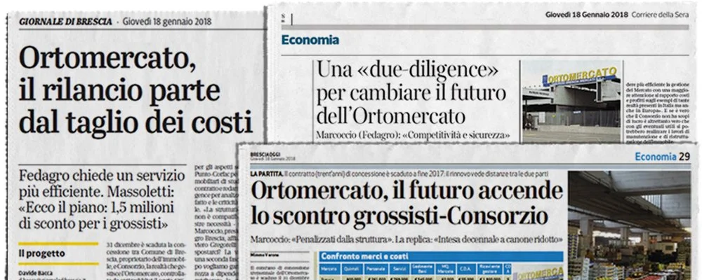 I GROSSISTI RIPENSANO AL MERCATO GENERALE DI BRESCIA