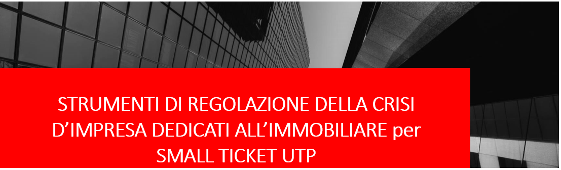 IL PUNTO Real Estate Advisor - IBR Piani di risanamento per ripartire