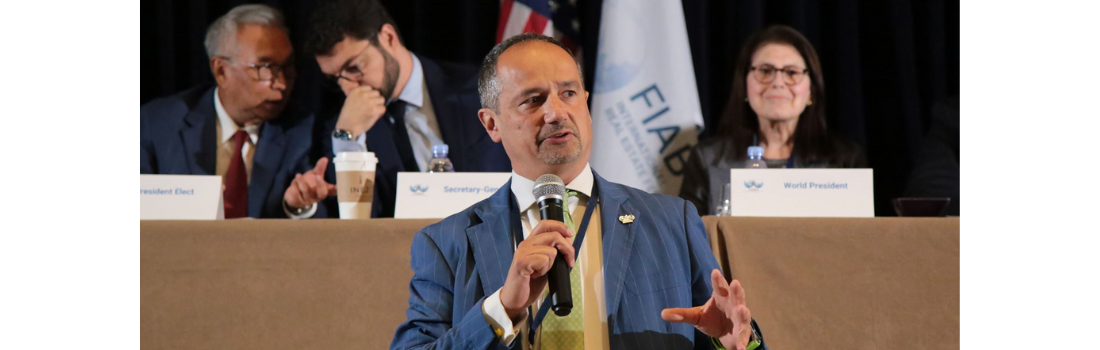 Antonio Campagnoli eletto vicepresidente della FIABCI, futuro presidente mondiale per il mandato 2025-2026