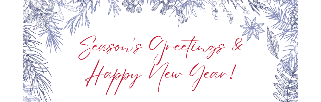 Season's Greetings and Happy New Year!