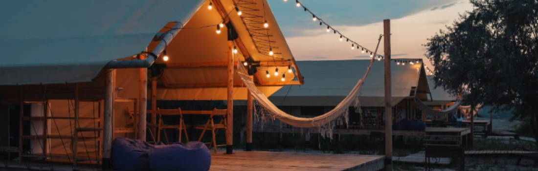 Articolo di Antonio Campagnoli - Glamping: nuova forma di turismo nella città d'arte (e non solo)