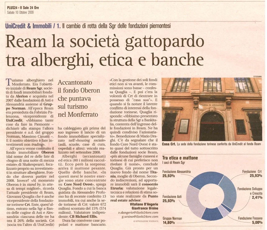 Consorzio Etruria - Fondo Titania