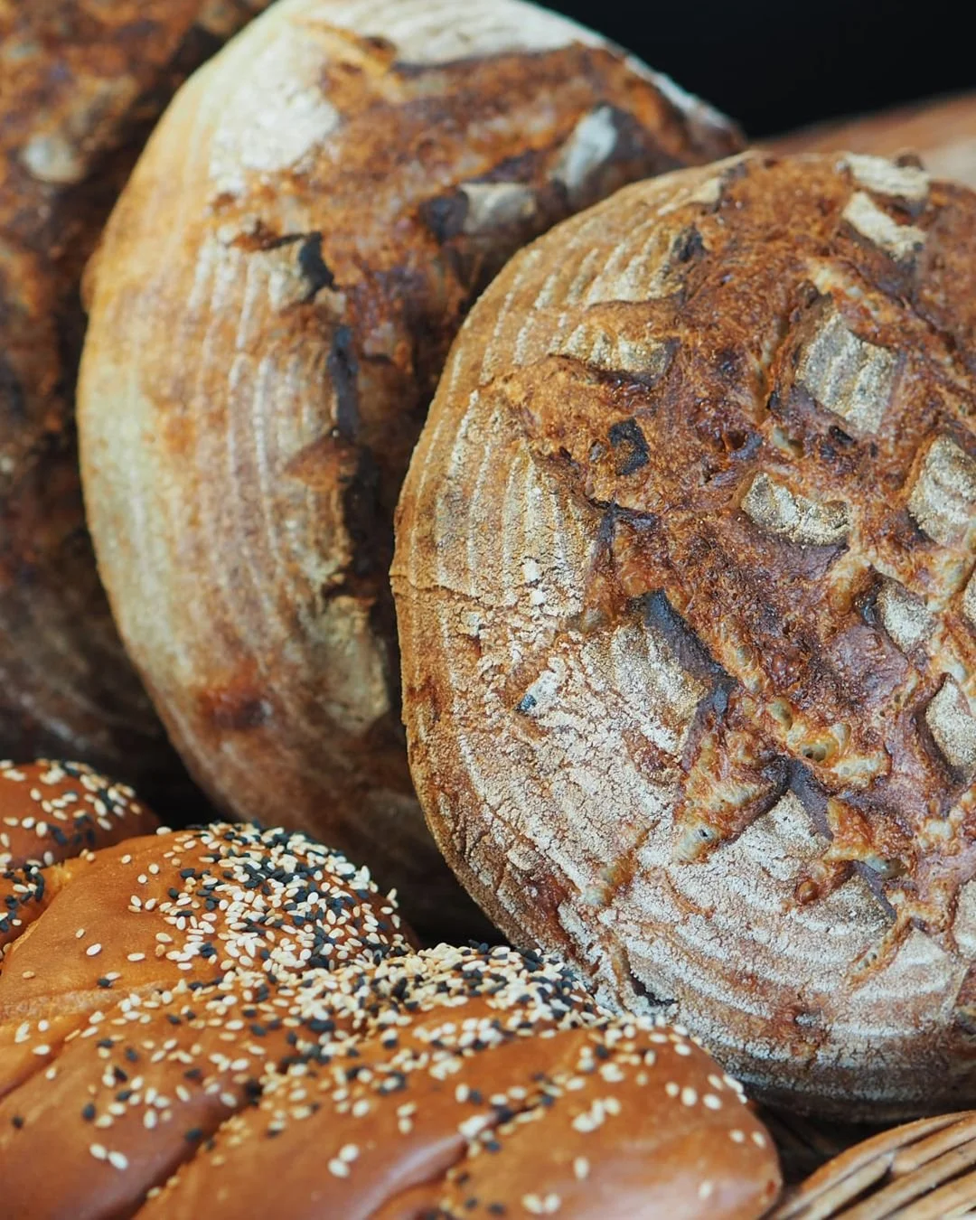 Crusty on the outside, soft and flavourful within. Our loaves are baked fresh and made to be taken home, sliced thick and enjoyed properly.

Perfect for weekend breakfasts or long lunches.

Get in early and grab your loaf before they&rsquo;re gone.
-