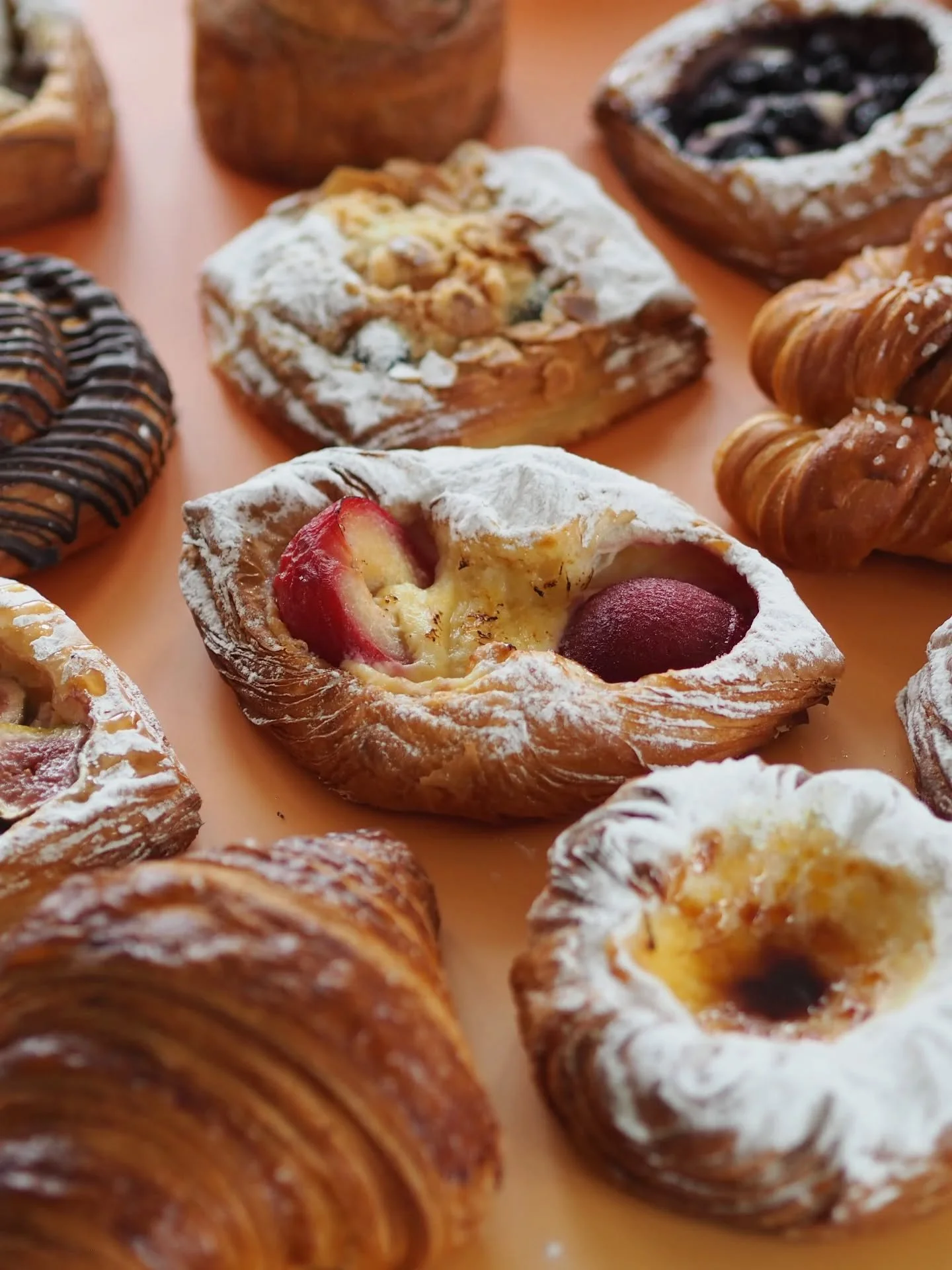 Halfway through the week calls for a little reward...

Freshly baked pastries, a good coffee and a few moments to slow down can make all the difference. 

Whether it's a flaky croissant, a buttery Danish, or your favourite sweet treat, you deserve a 