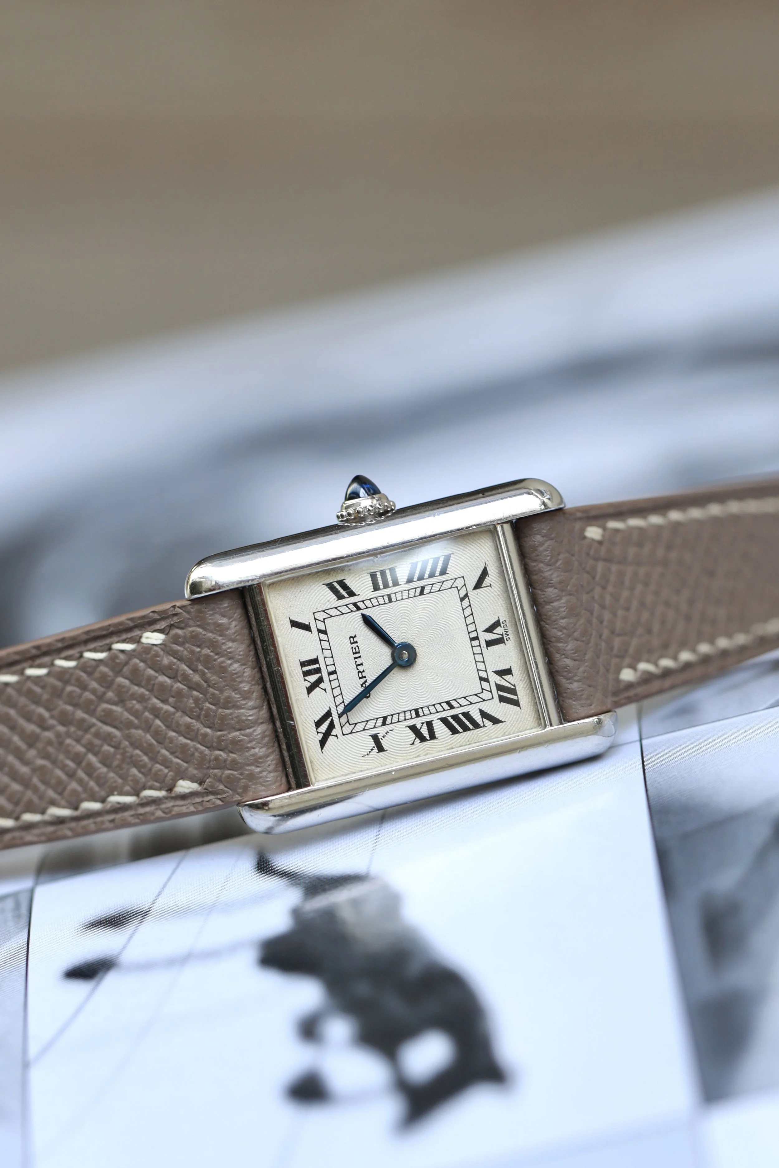 Cartier Tank Ref. 1611 Platinum