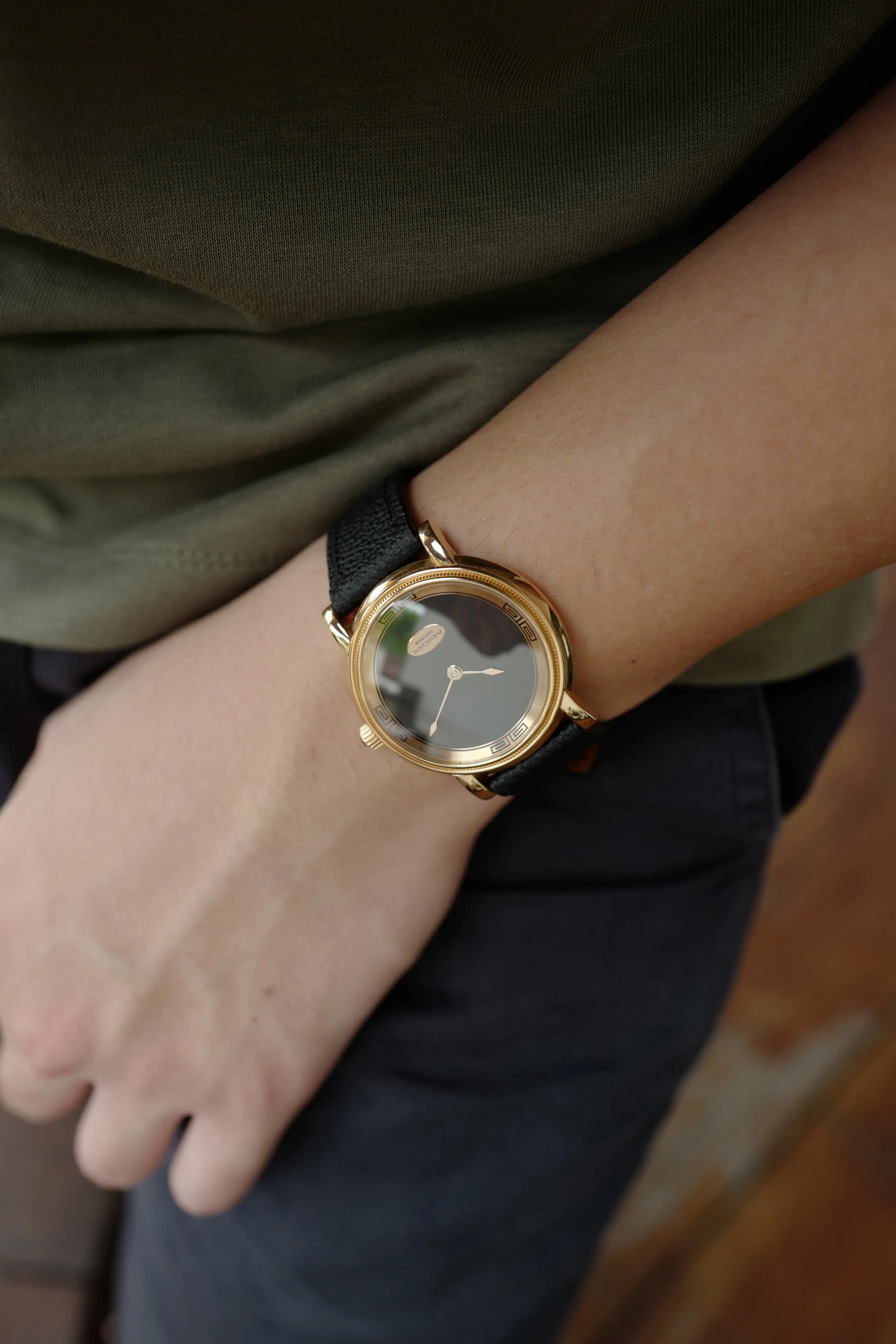 Cartier black watch