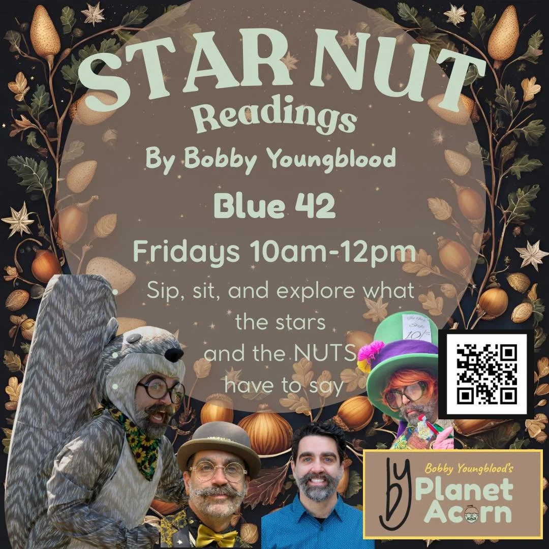 Looking for some lighthearted, cosmic insight to go with your fav hot beverage this morning? 
10-12
Let&rsquo;s see what the NUTS have to say about it!
Blue 42 in Dahlonega