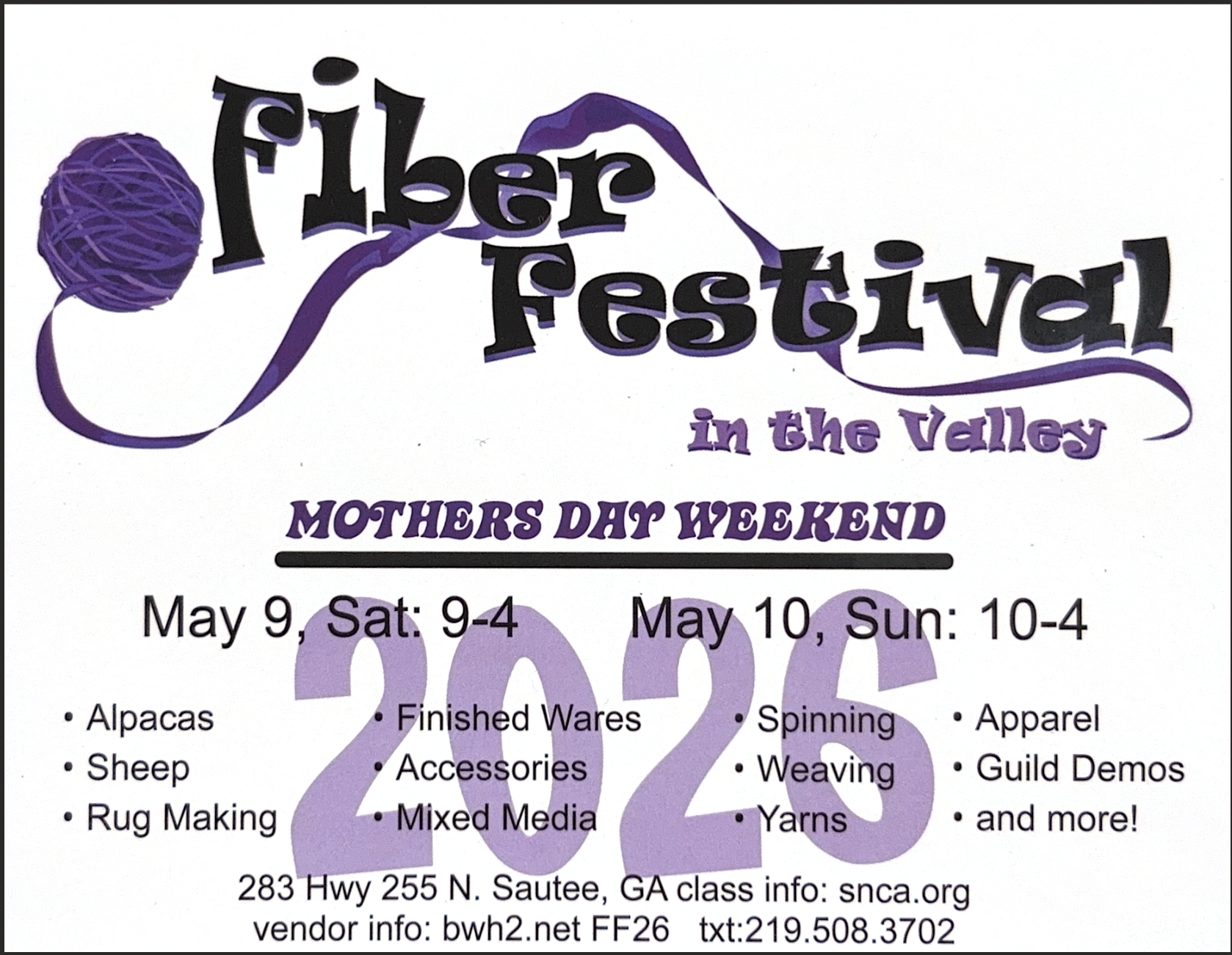 Fiber Festival!
