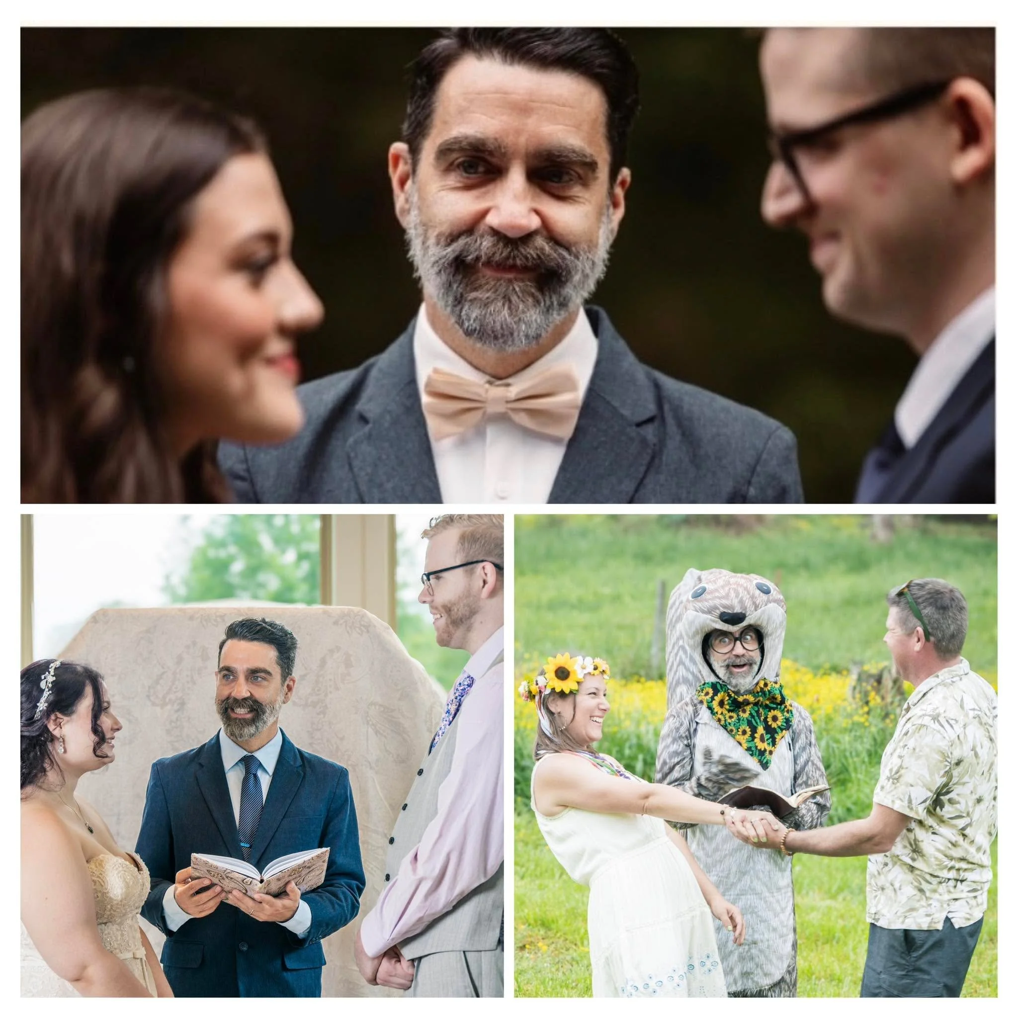 What does Planet Acorn do?
Day #9: Weddings

Most people know Planet Acorn for stories, creativity, and entertainment.

But one of the most meaningful things I do is work with couples.

In many ways, becoming a wedding officiant grew naturally out of