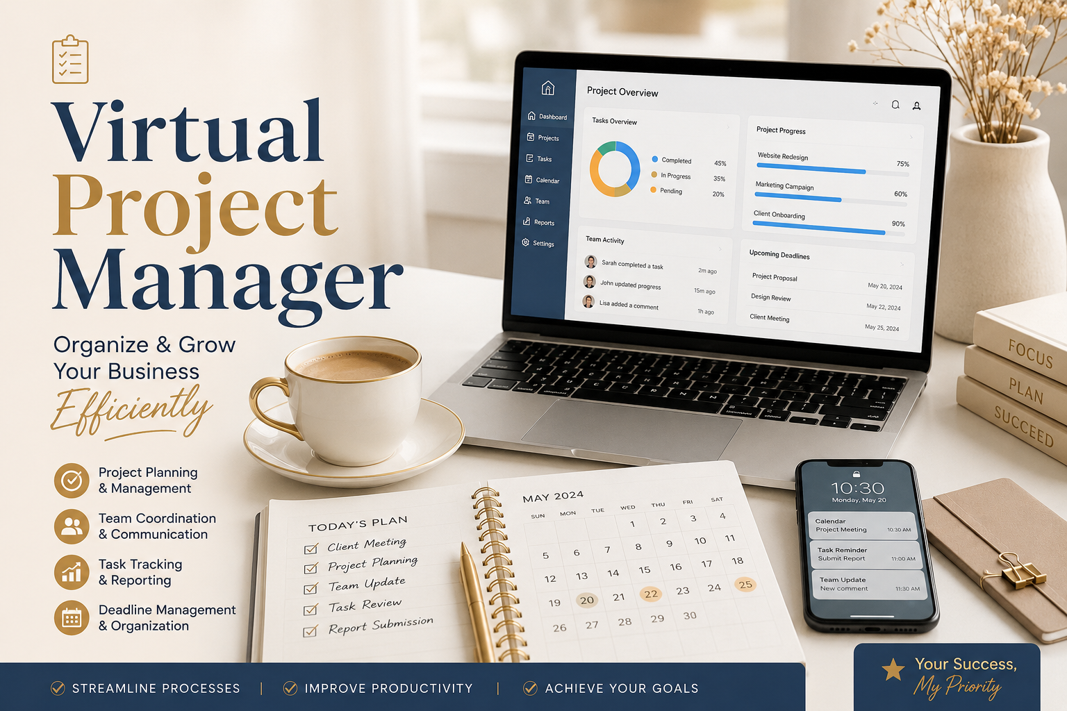 Why Hiring a Virtual Project Manager Is the Smartest Business Move in 2026