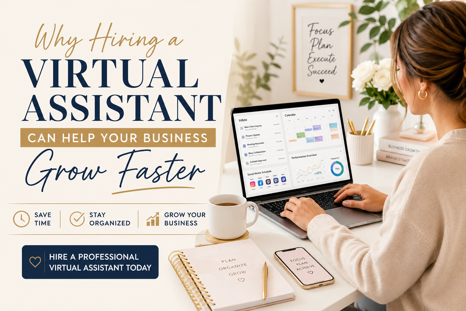 Why Hiring a Virtual Assistant Can Help Your Business Grow Faster