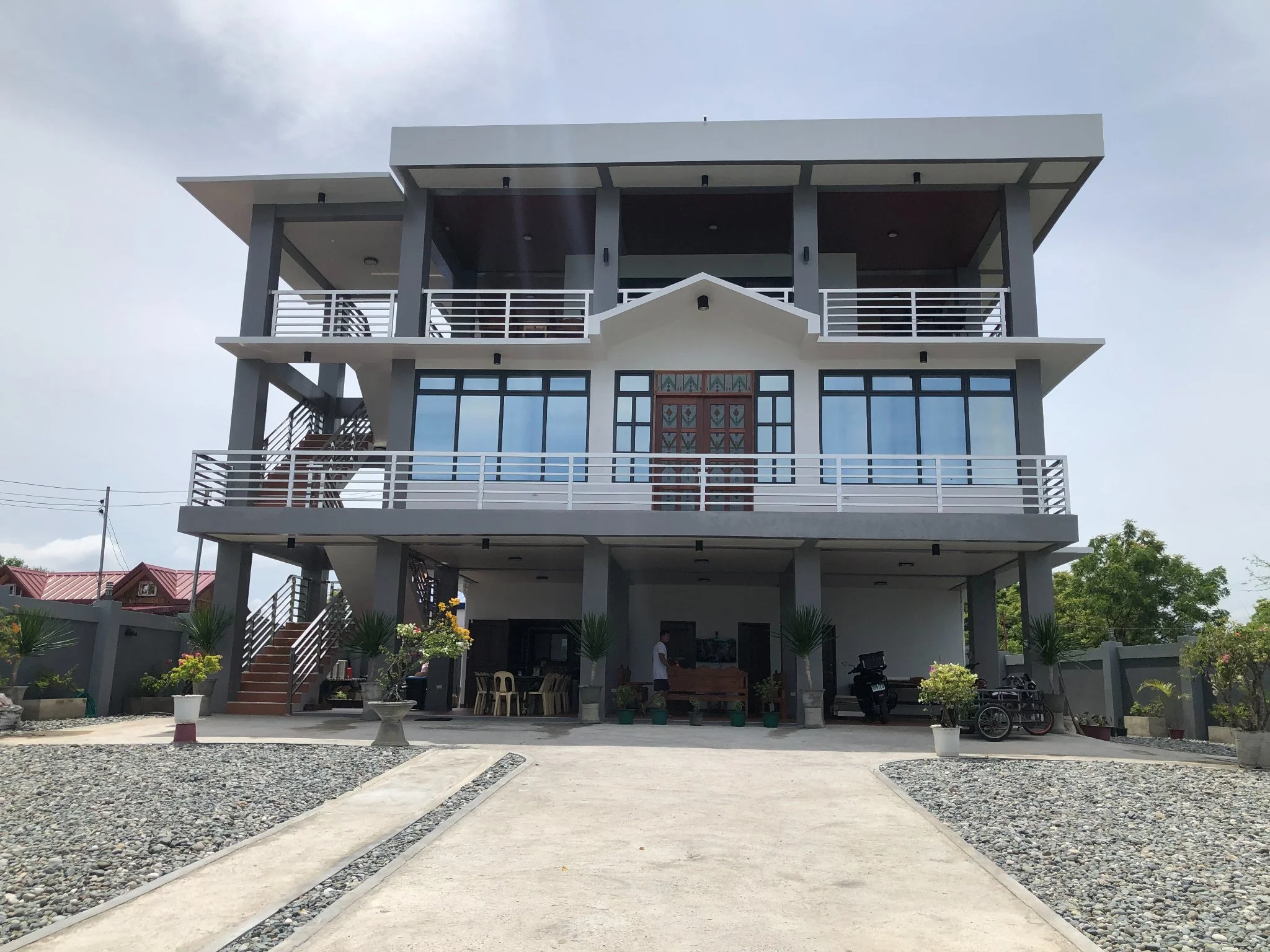 This is the finished house that I managed as freelance project manager.