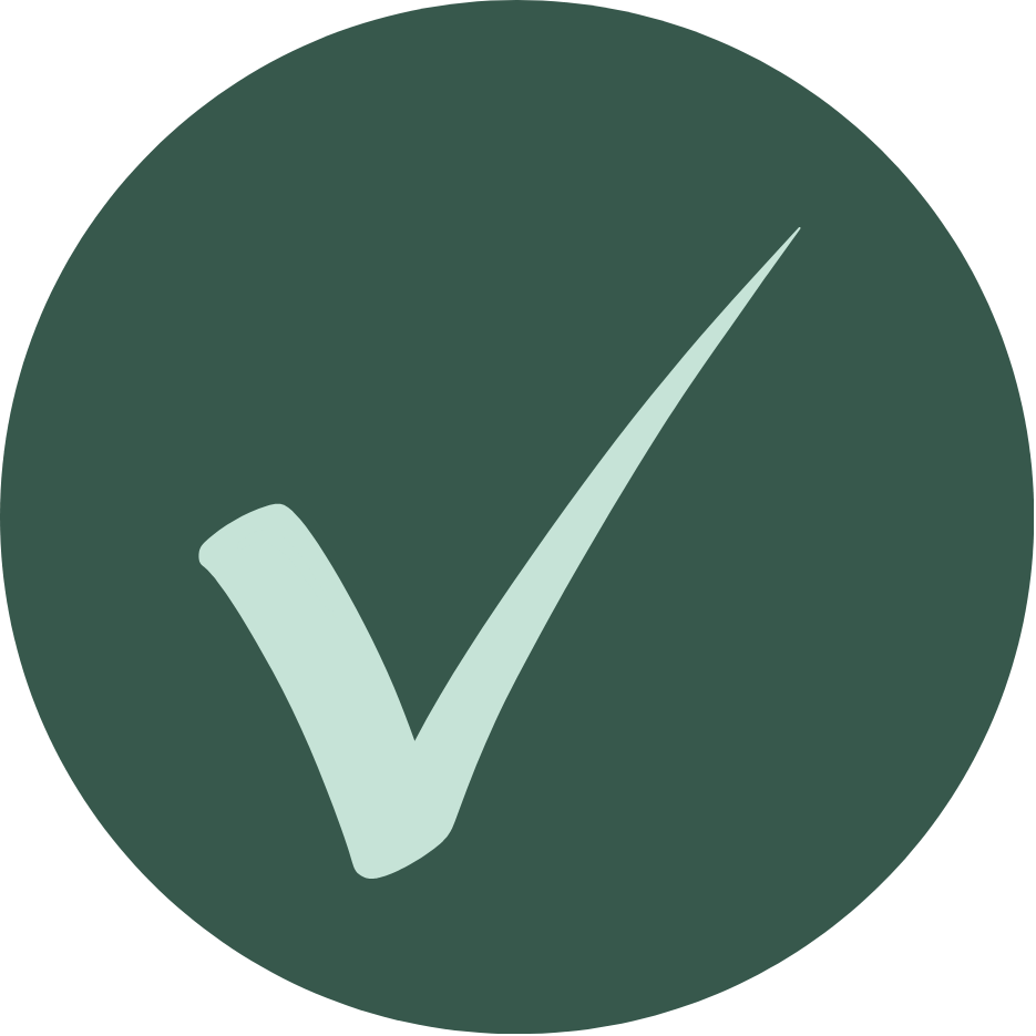 Icoon acceptance — vinkje.