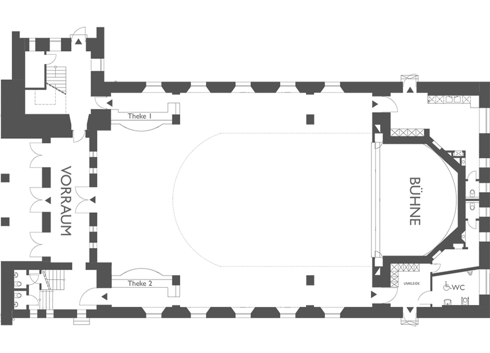 Eventkirche Bochum Grundriss
