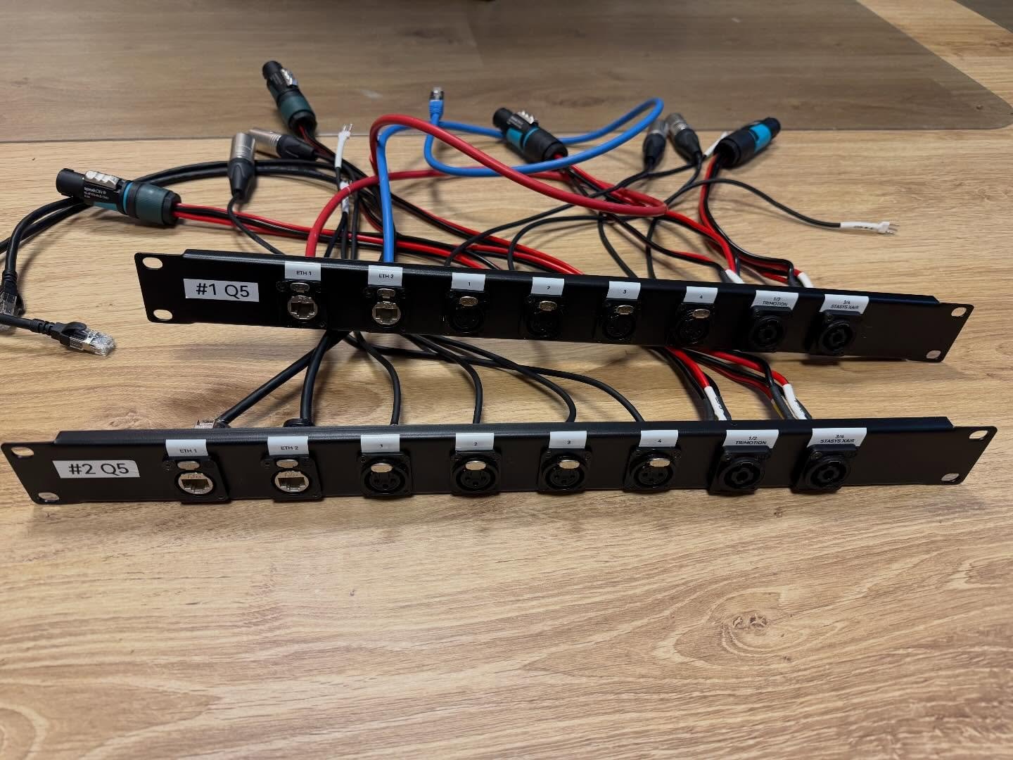New Patch panel is now ready to be tested! Plug and Play! #void #voidacoustics