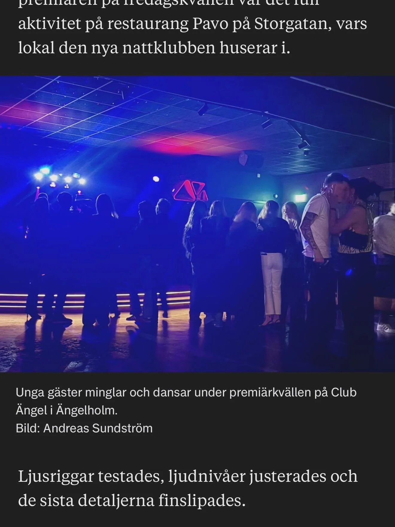 Snippet from newspaper from out last demo event at @club_backspin and @club_angelholm in &Auml;ngelholm! 

special guests @bosson_artist and @fredrikstanley 
Special thanks to @mikegrantz and @restaurangpavo for having us :) and to @ossesson for the 
