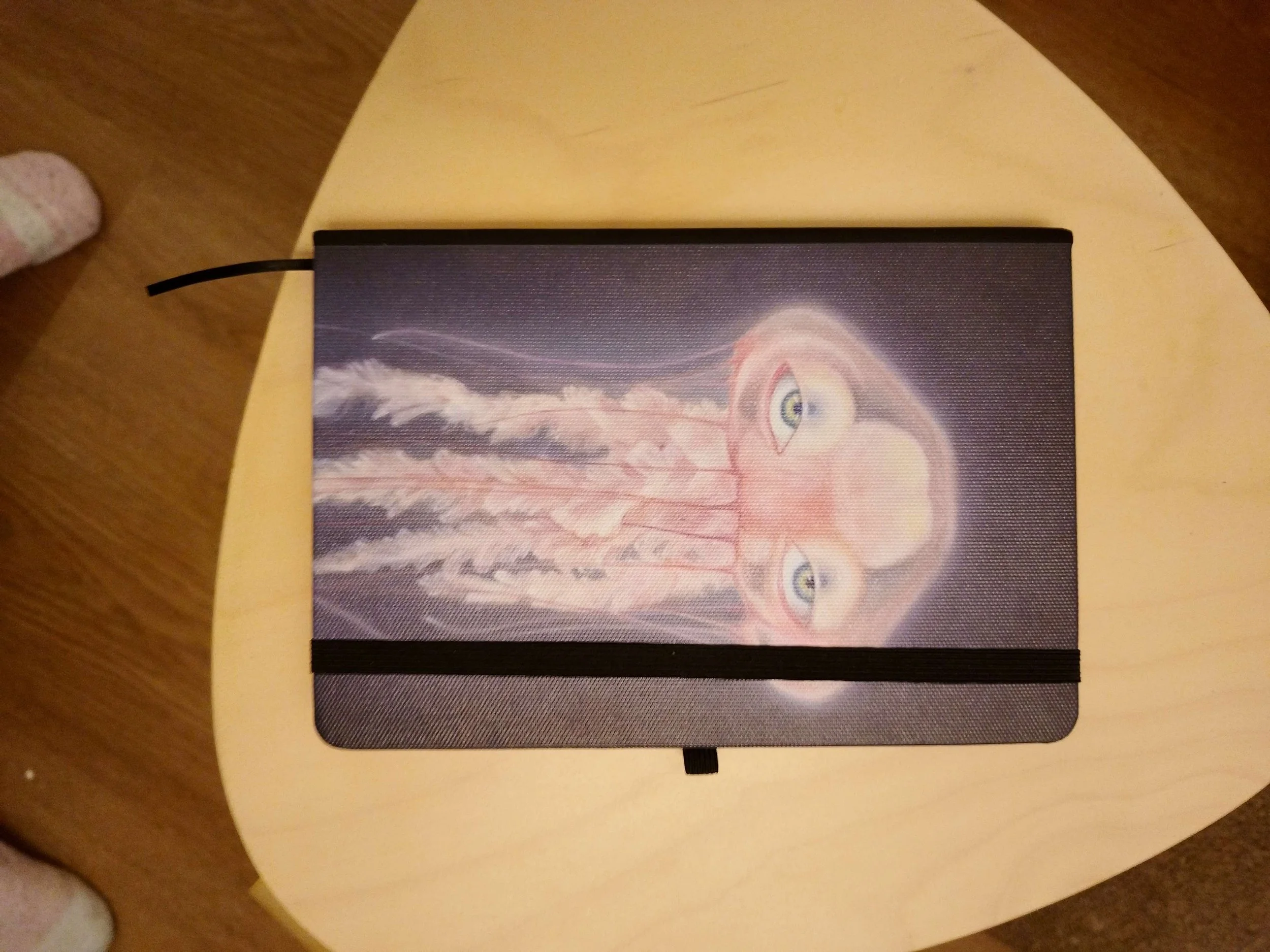 Pink Jellyfish Notebook - Recycled
