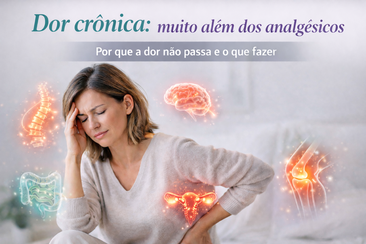 Dor Crônica: muito além dos analgésicos - por que a dor não passa e o que fazer?