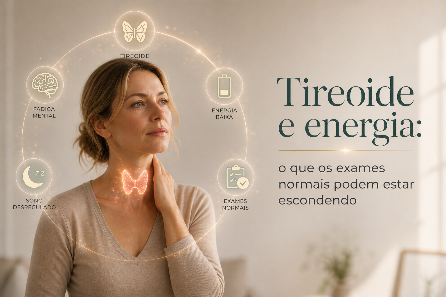 Tireoide e energia: o que os exames normais podem estar escondendo