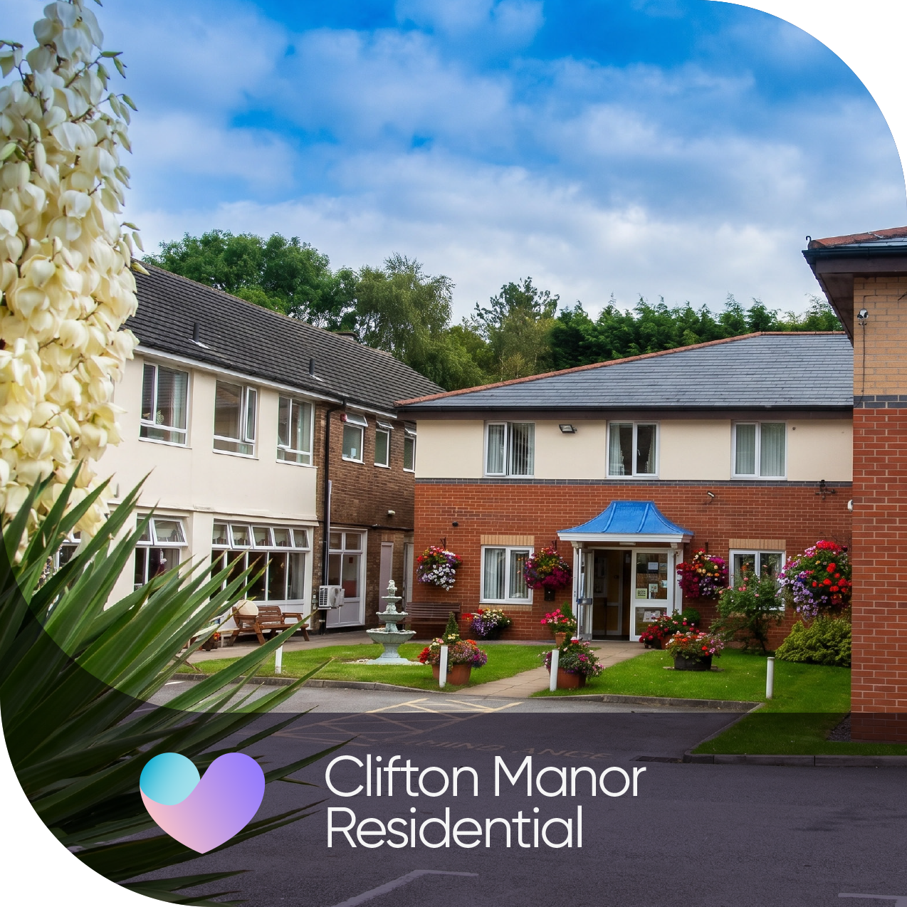Residential buildings at Clifton Manor Residential Home