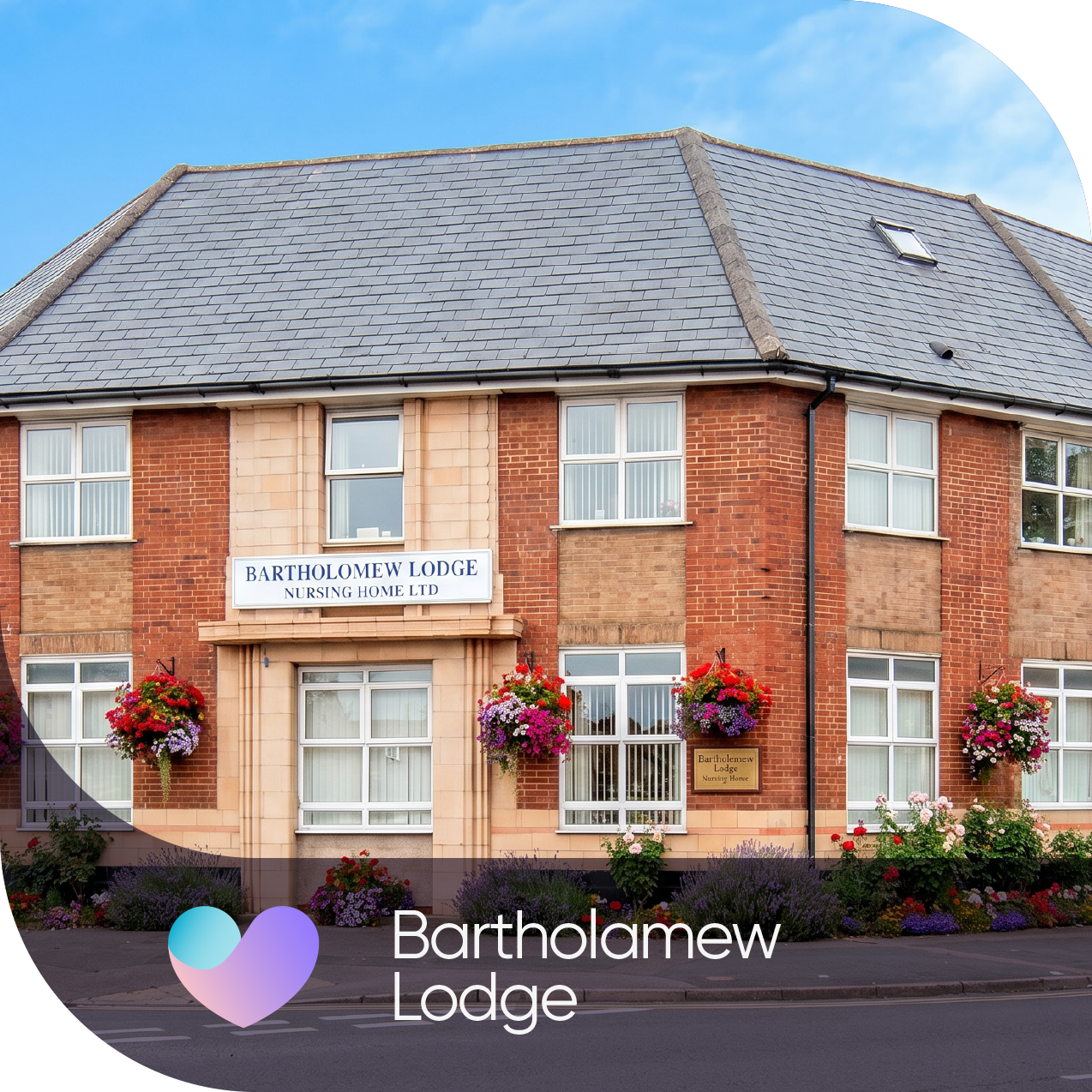 Front of Bartholamew Lodge nursing home