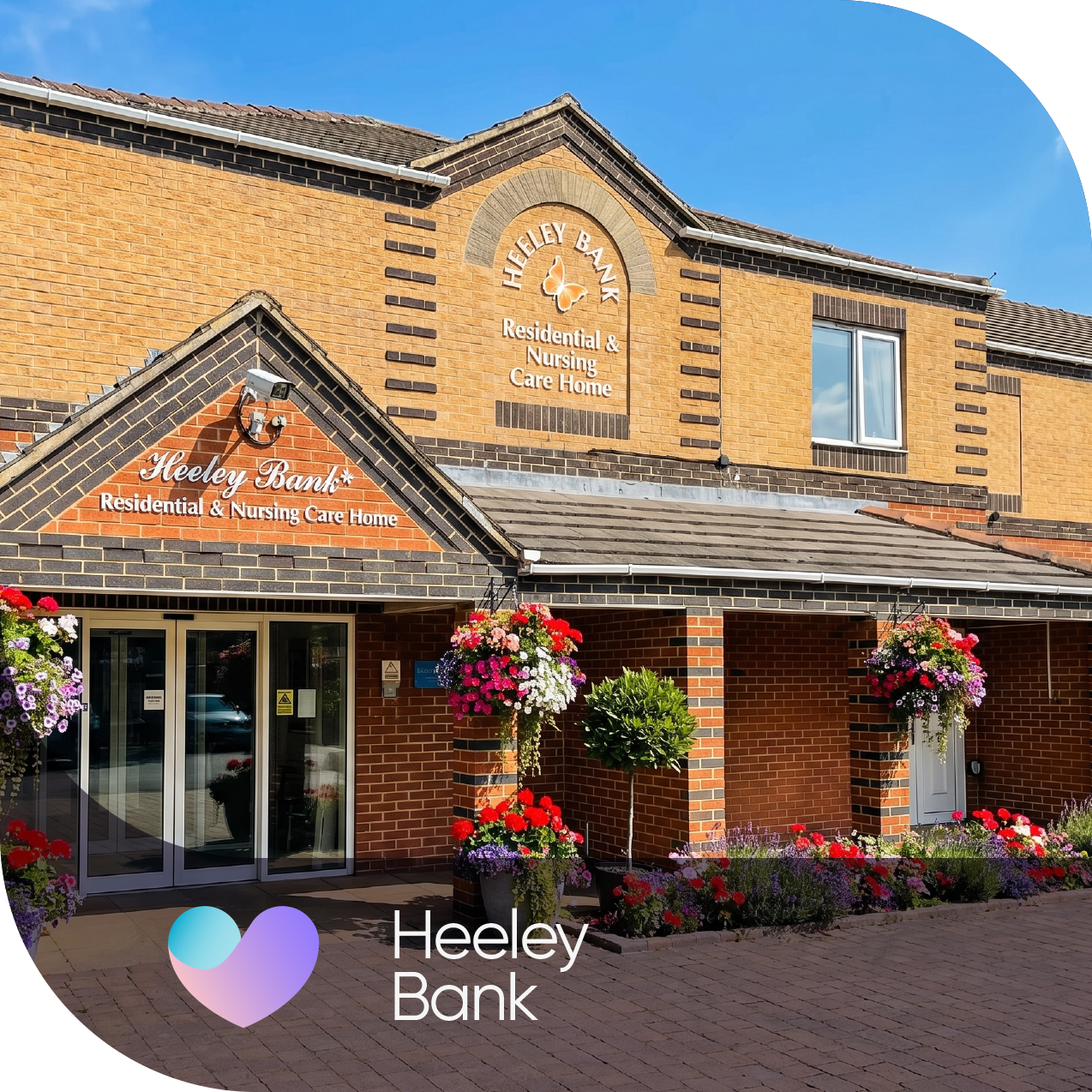 Exterior of Heeley Bank Residential and Nursing Care Home 